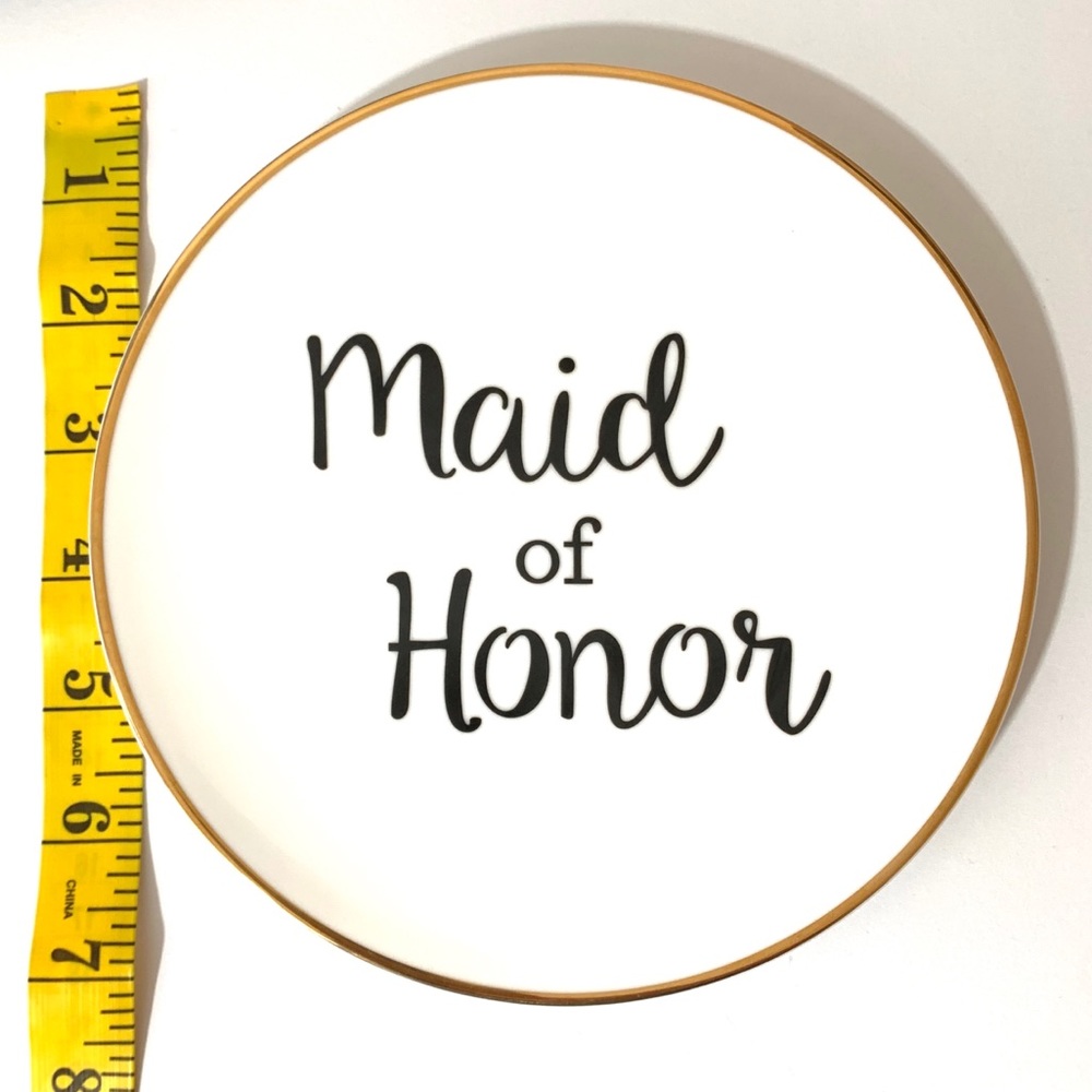 Maid of Honor Plate